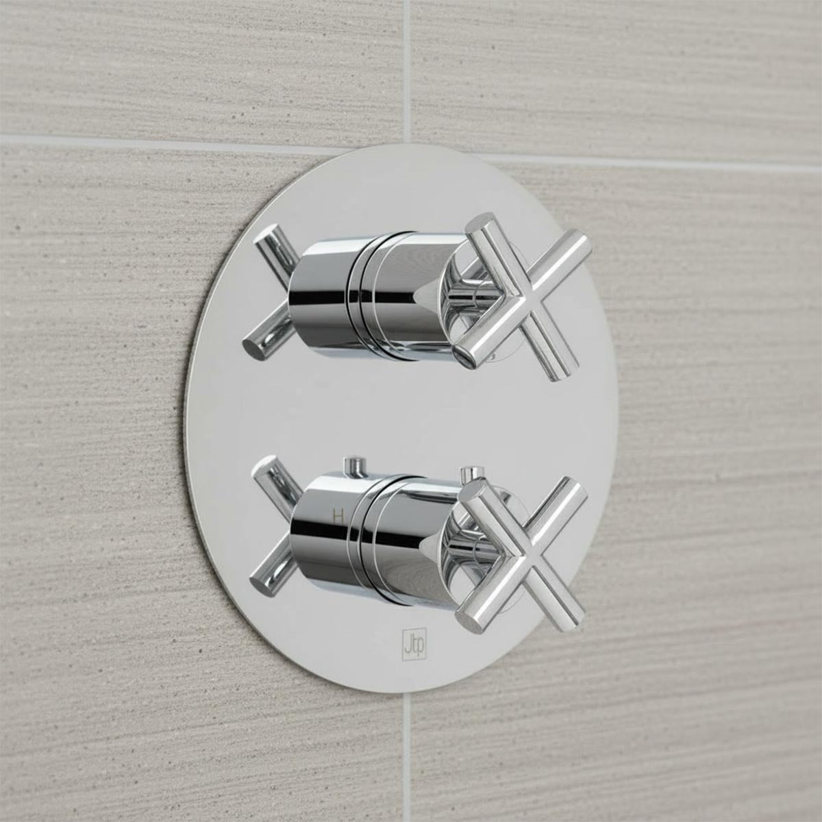 2 Outlet Thermostatic Shower Valve – Chrome