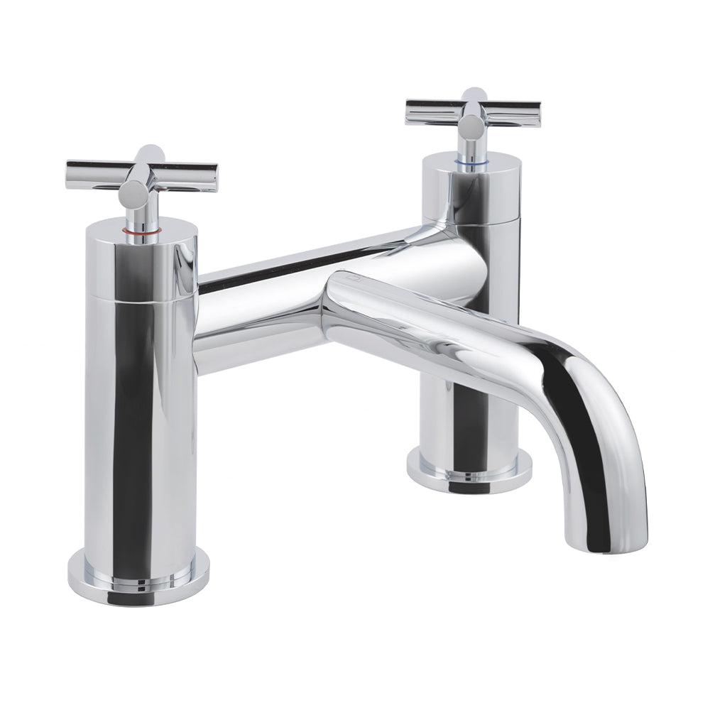 Deck-mounted 2 hole bath filler tap-Tapron