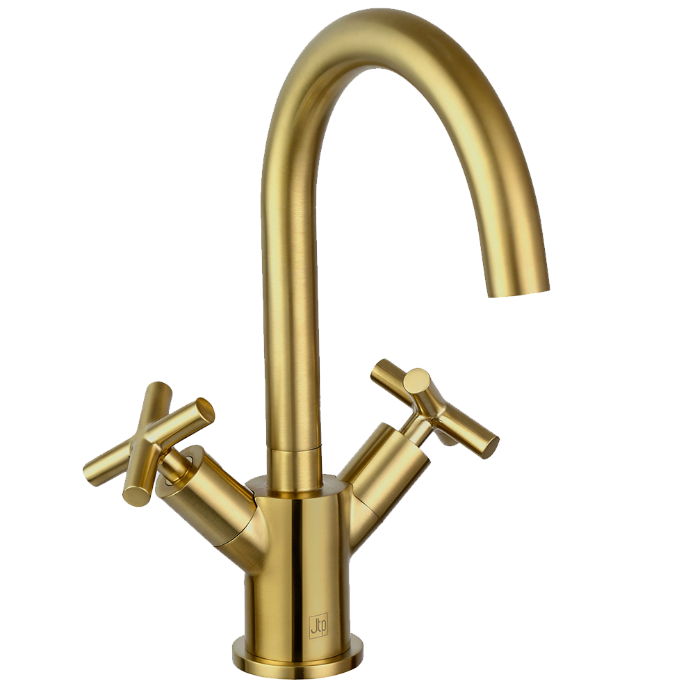 Brass Basin Mixer Tap with Swivel Spout