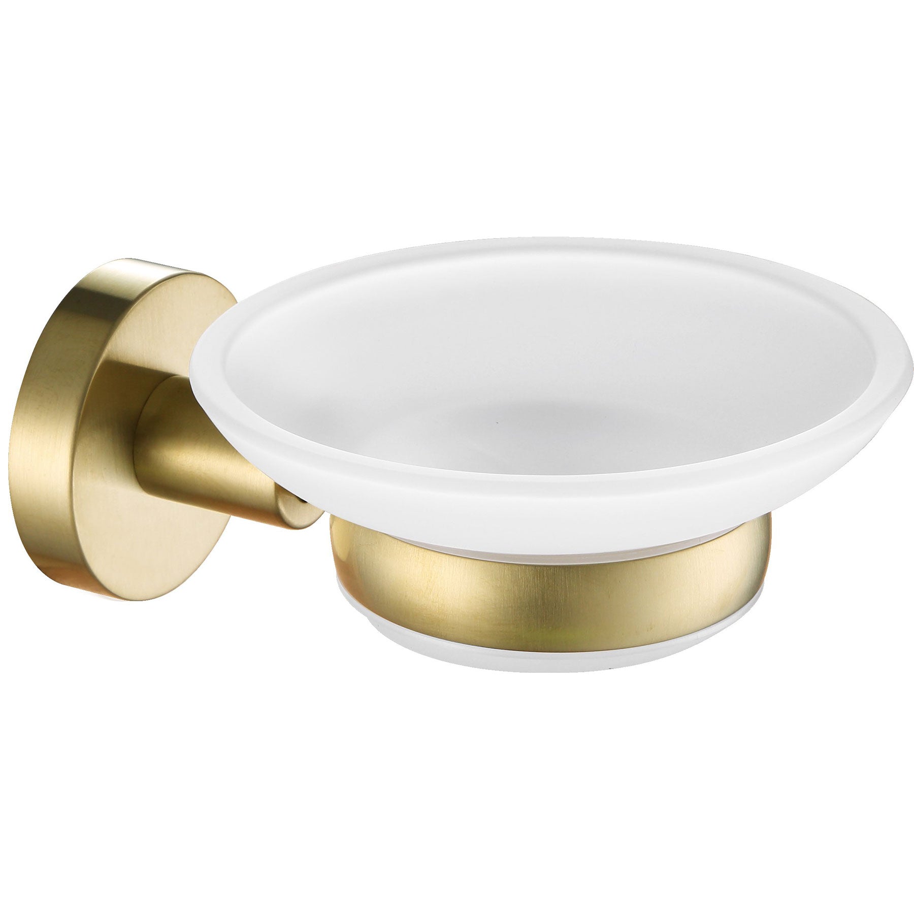 Gold wall mounted soap dish - tapron