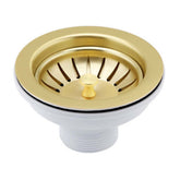 Brushed Brass Kitchen Sink Waste