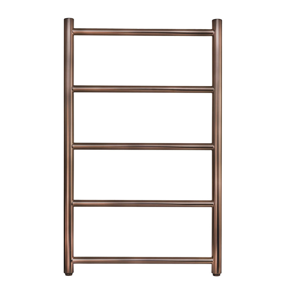 brushed bronze towel warmer rail dual fuel
