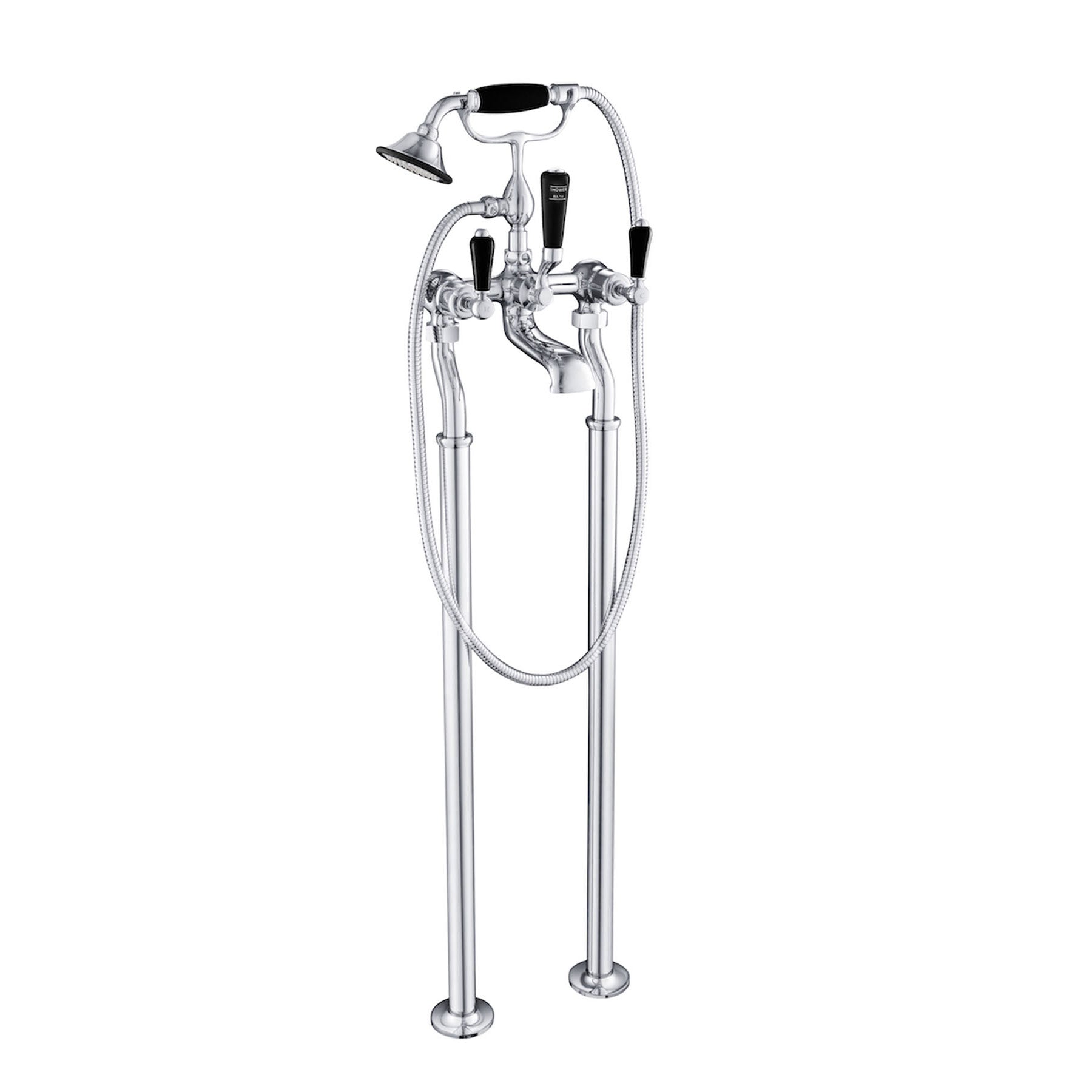Polished chrome bath filler tap - Tapron