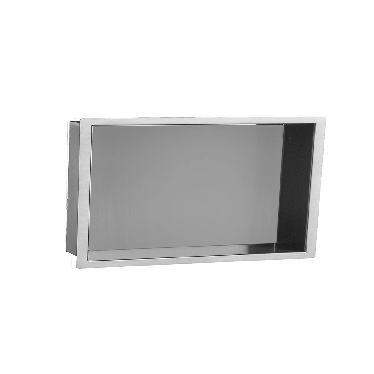 Chrome Bathroom Storage Niche - 600mm × 300mm Ireland