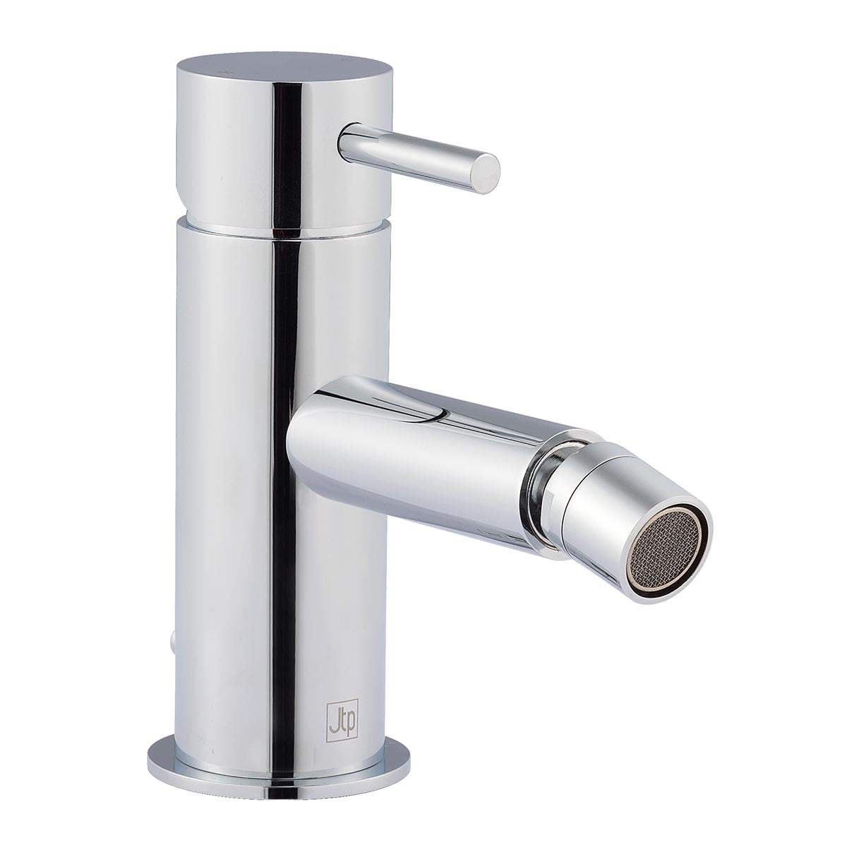 Chrome Single Lever Bidet Mixer Tap with Pop up Waste