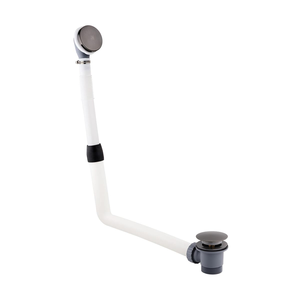 Click Clack Bath Waste - Brushed Black