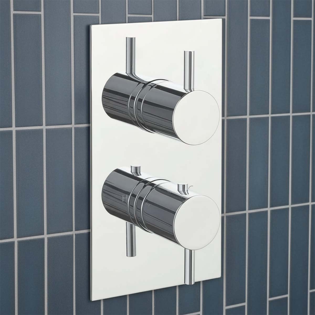 Concealed Thermostatic 1 Outlet Shower Valve - Chrome