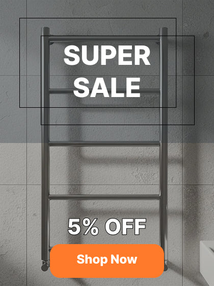 Chrome Towel Radiator Sale Banner