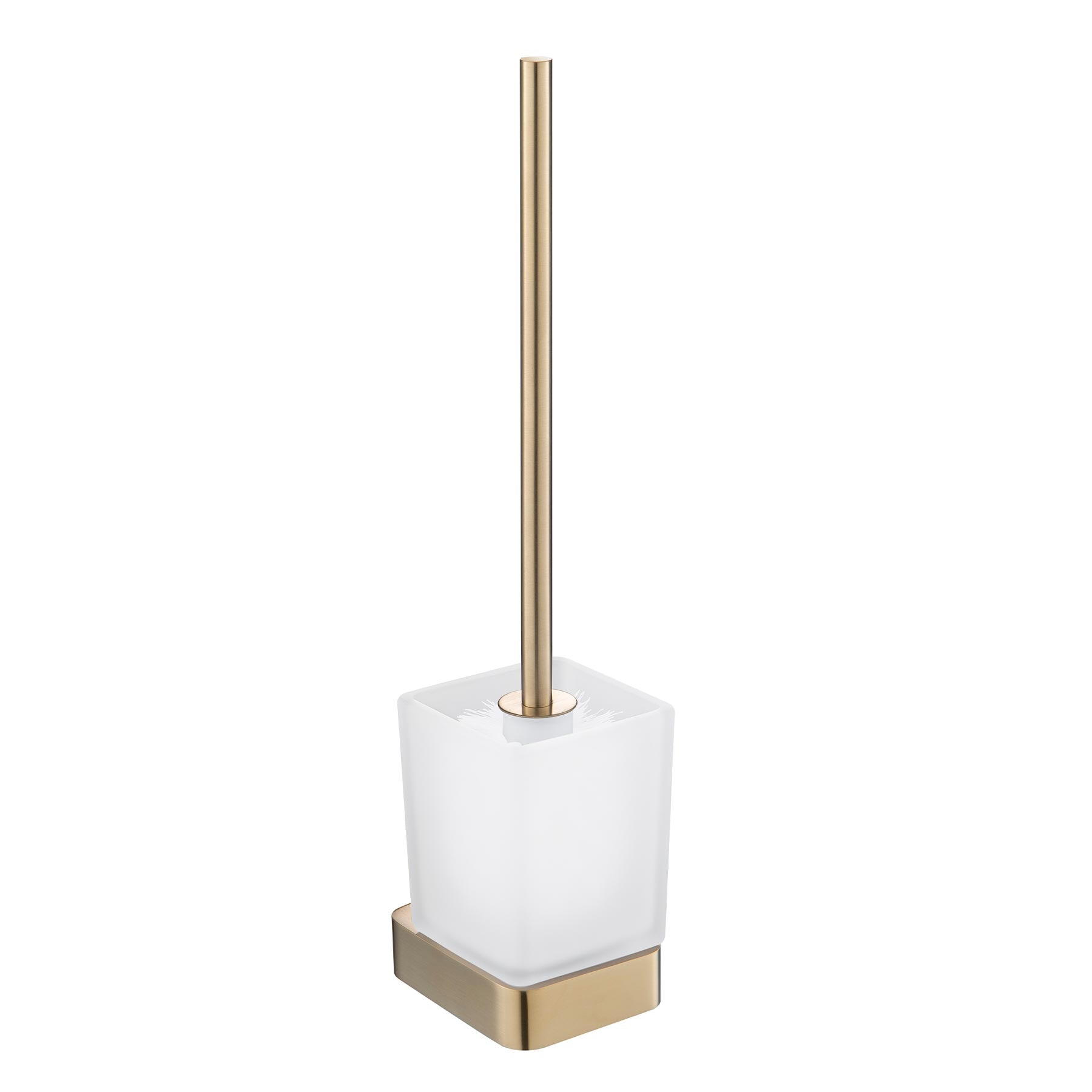 HIX toilet Brush Holder Brushed Gold