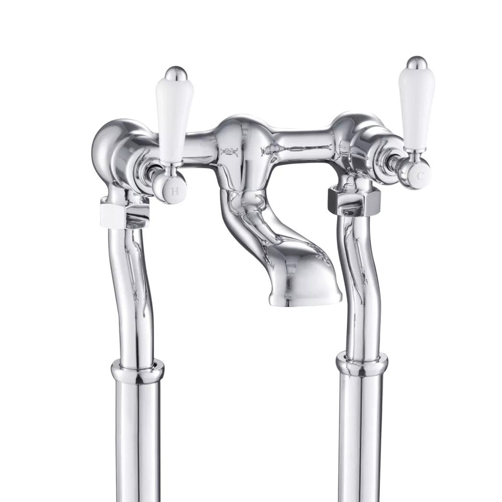 Victorian-style bath filler tap