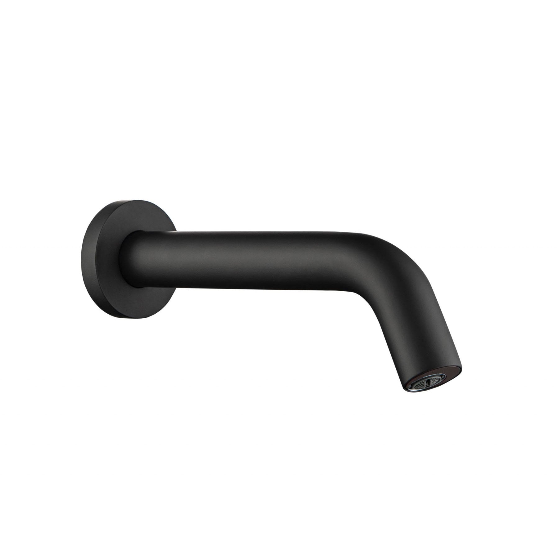 Matt black modern basin sensor tap