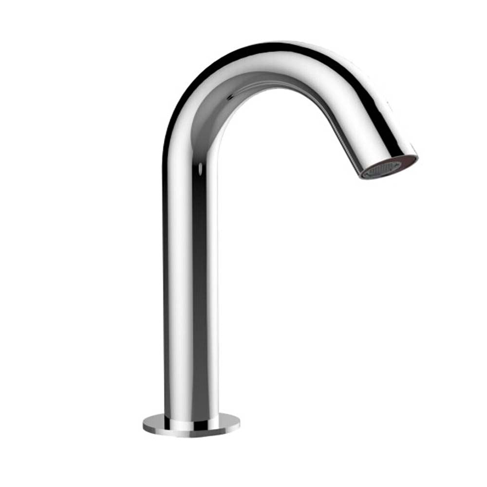 Sensor deck spout mains or battery operated - Chrome