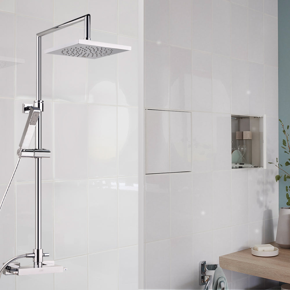 Shower rigid riser kit