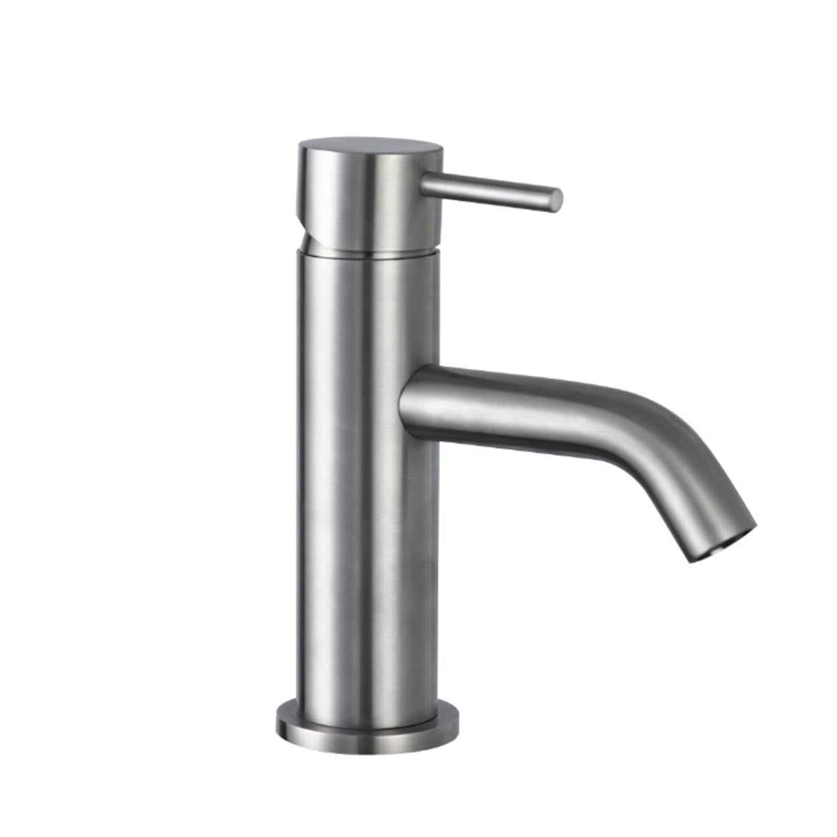 Stainless Steel Single Lever Basin Mixer Deck Mounted