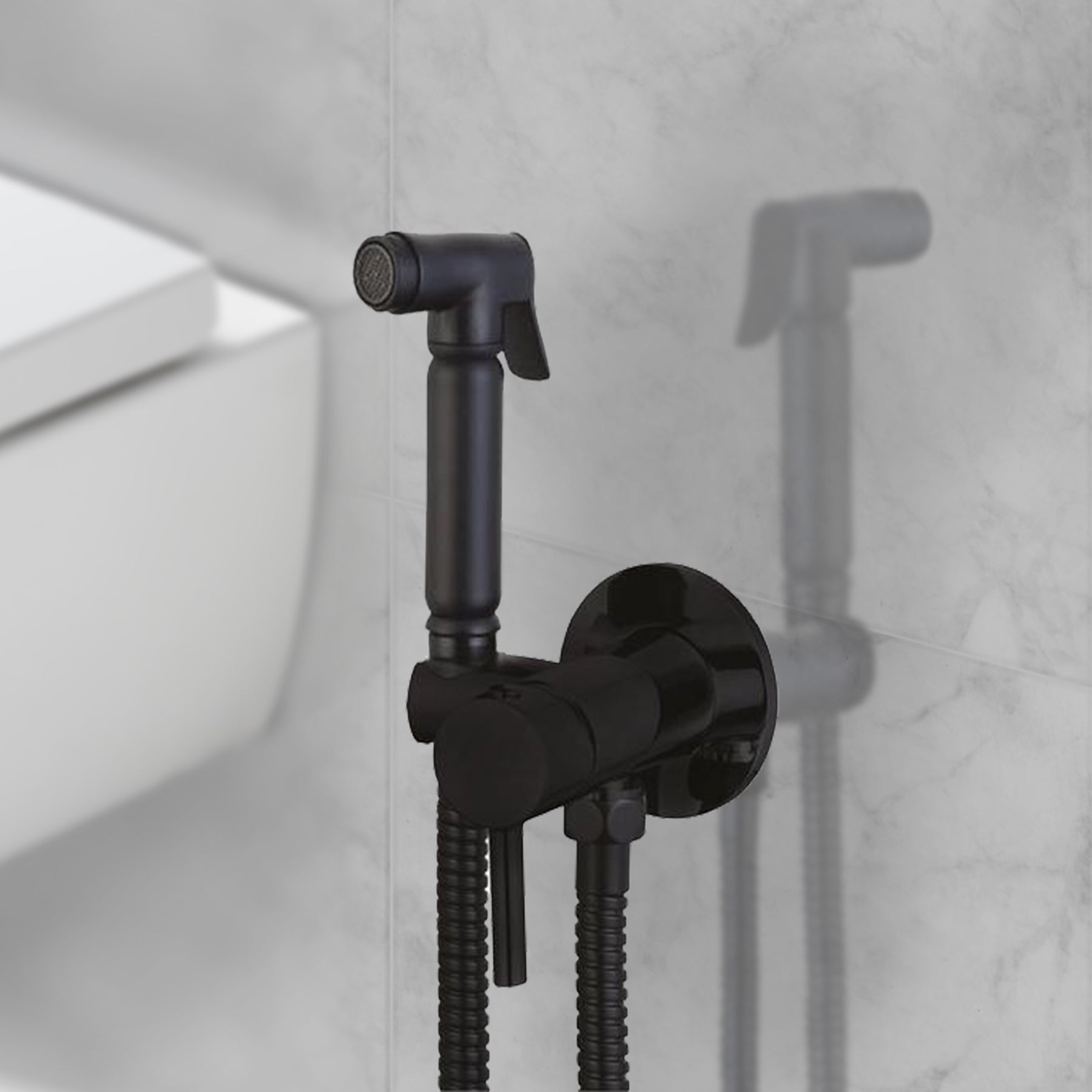 Matt Black Douche Kit