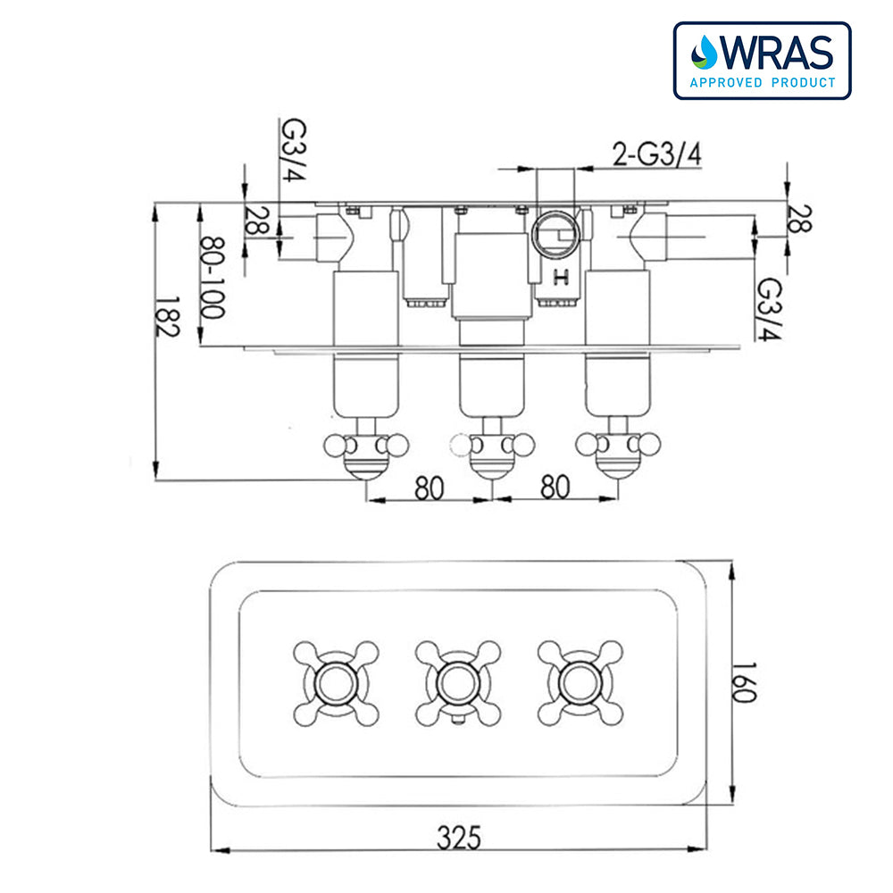 Thermostatic Shower Valve -Tapron