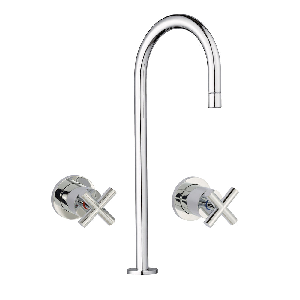 Deck Mounted basin mixer tap