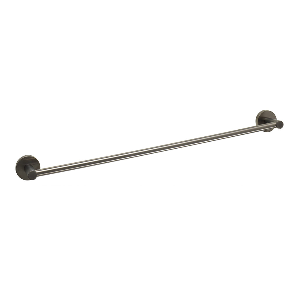 Matt black towel rail holder
