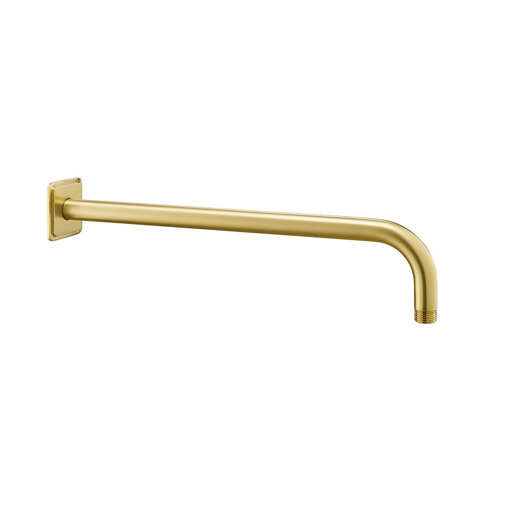 Wall Mounted Shower Arm400mm-Brushed Brass