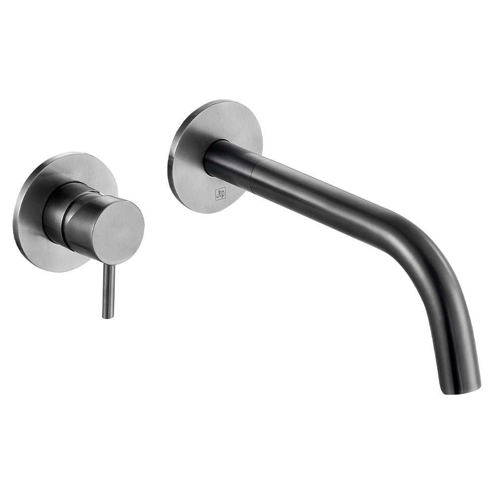 Black 2-hole sink mixer tap