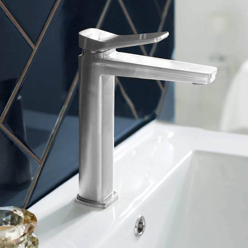 Chrome tall basin mixer tap-Tapron