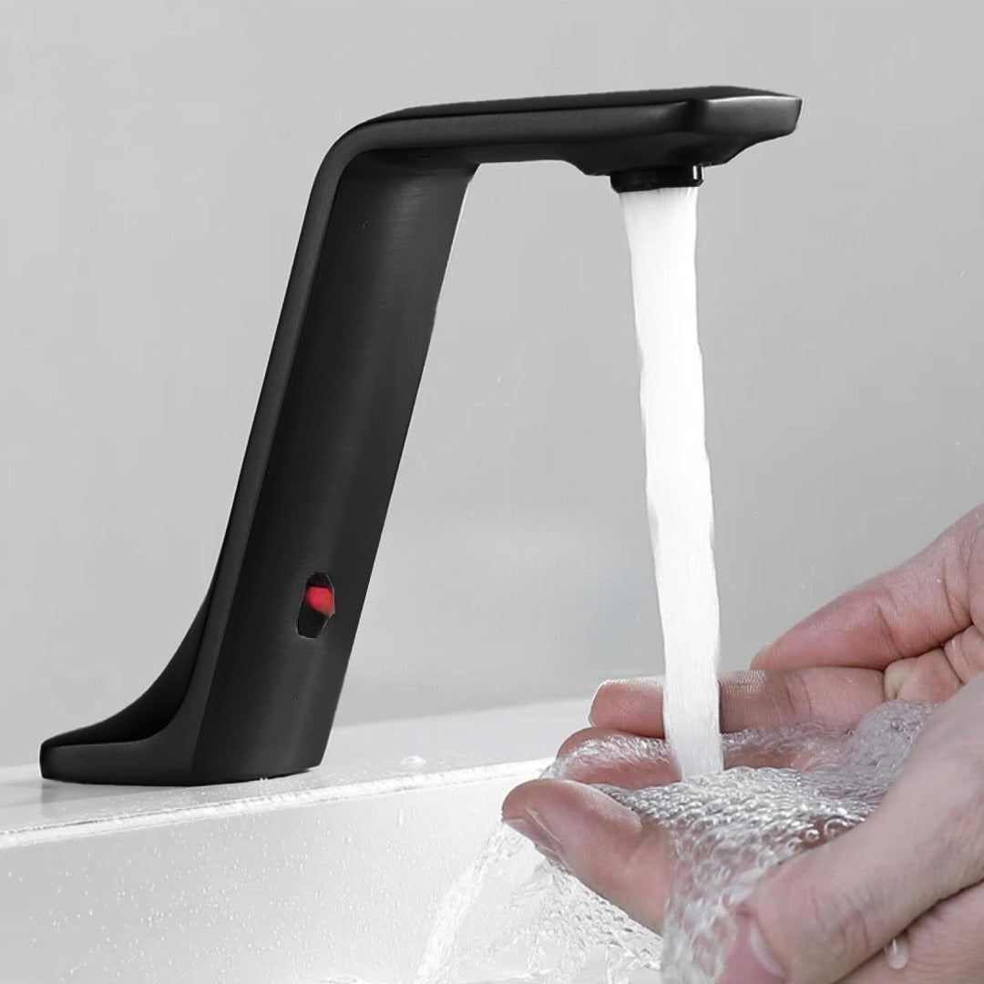 Black sensor smart mixer water tap