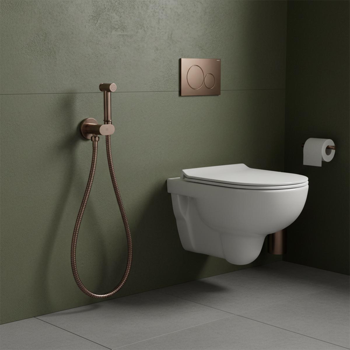 brushed bronze bidet - Ireland
