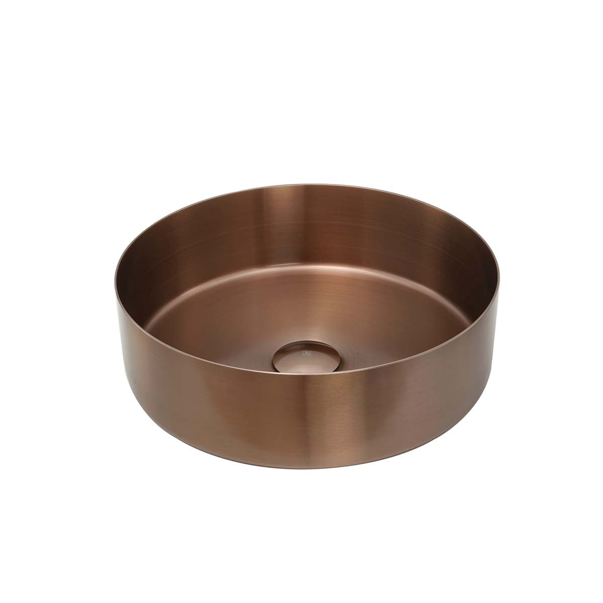countertop basin brushed bronze