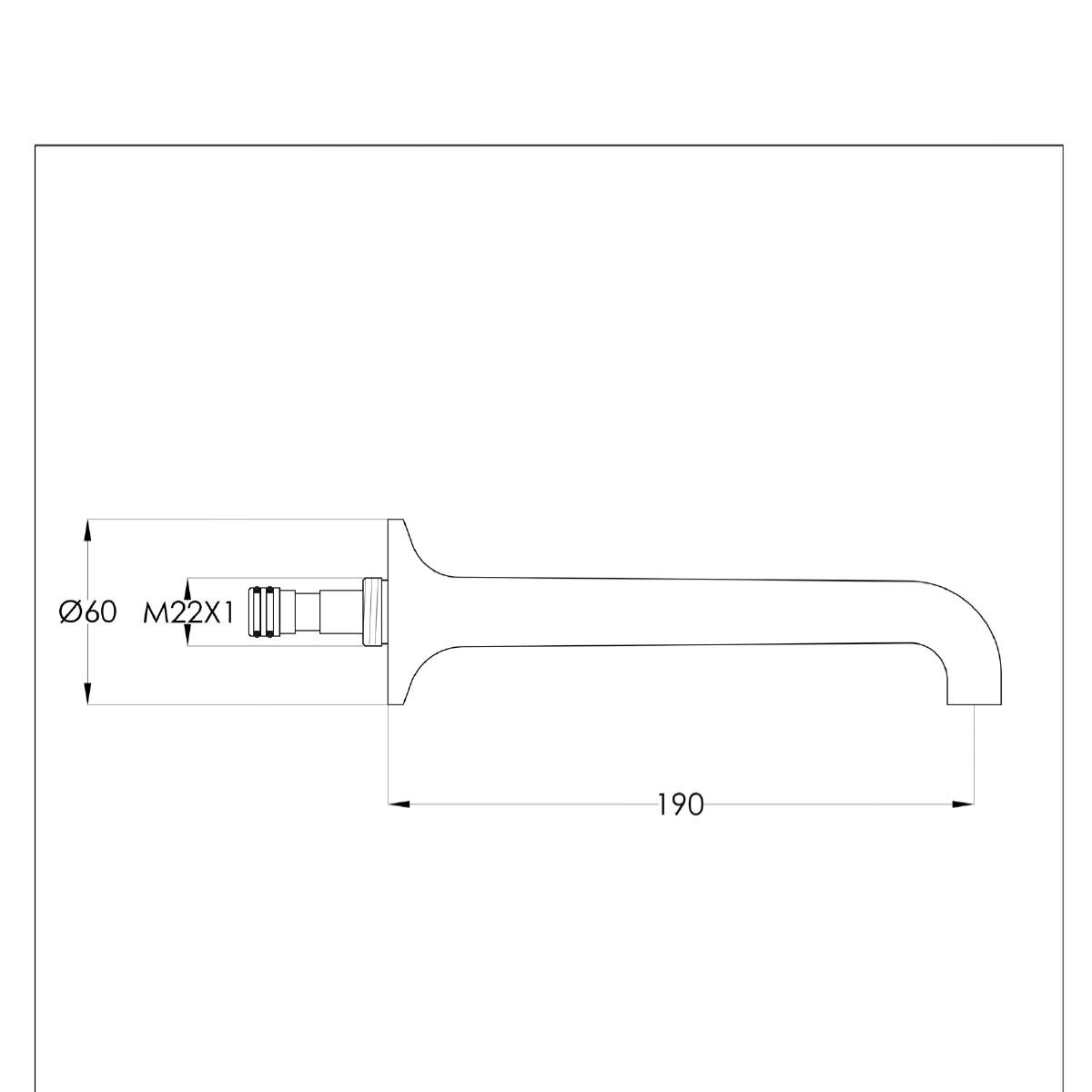 brushed nickel basin spout