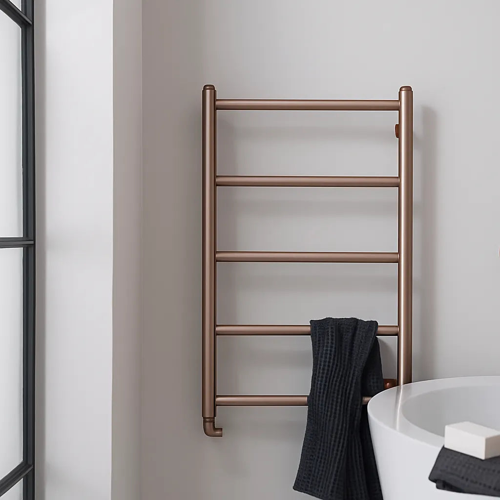 Brushed Bronze Towel Radiator