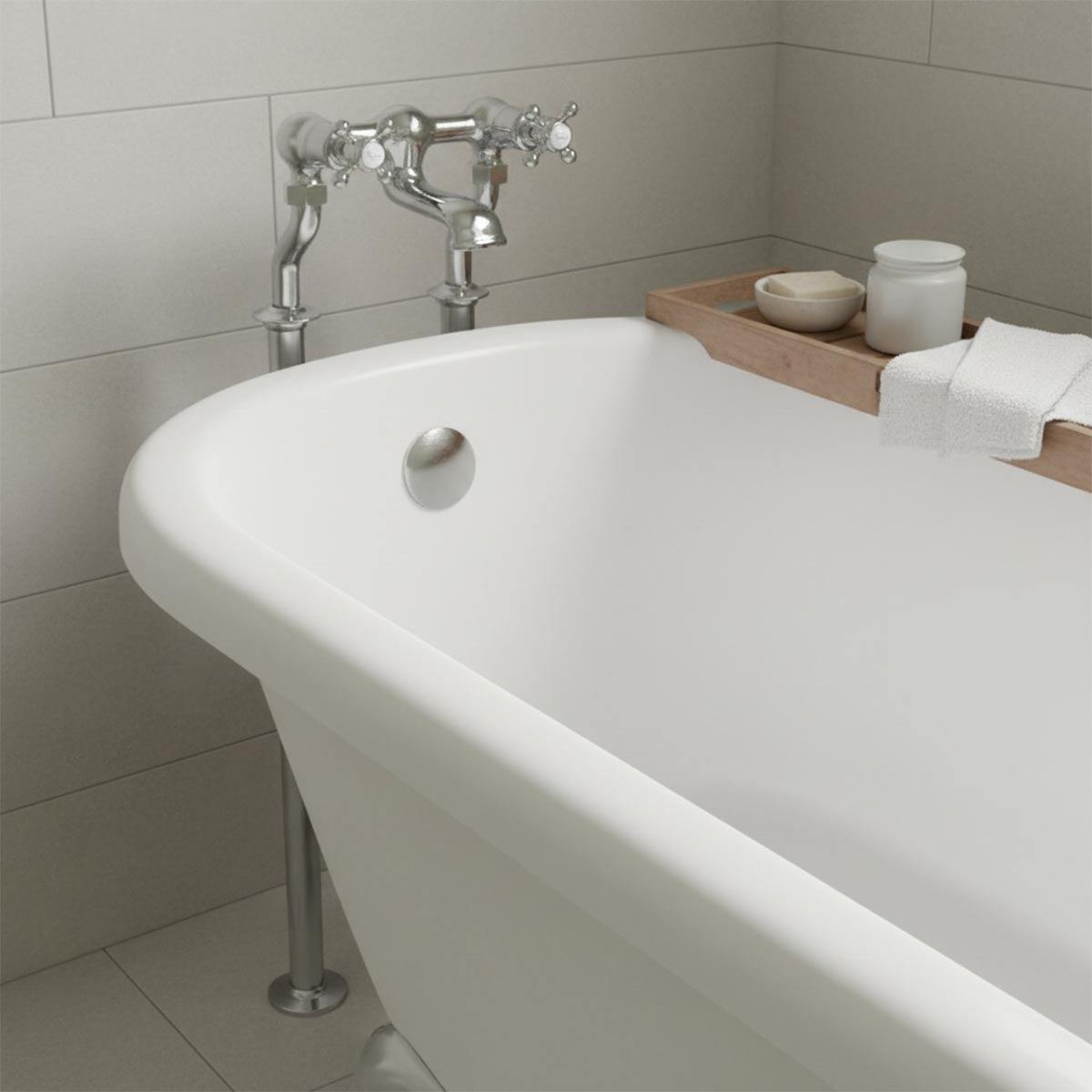 freestanding bath tap chrome Ireland