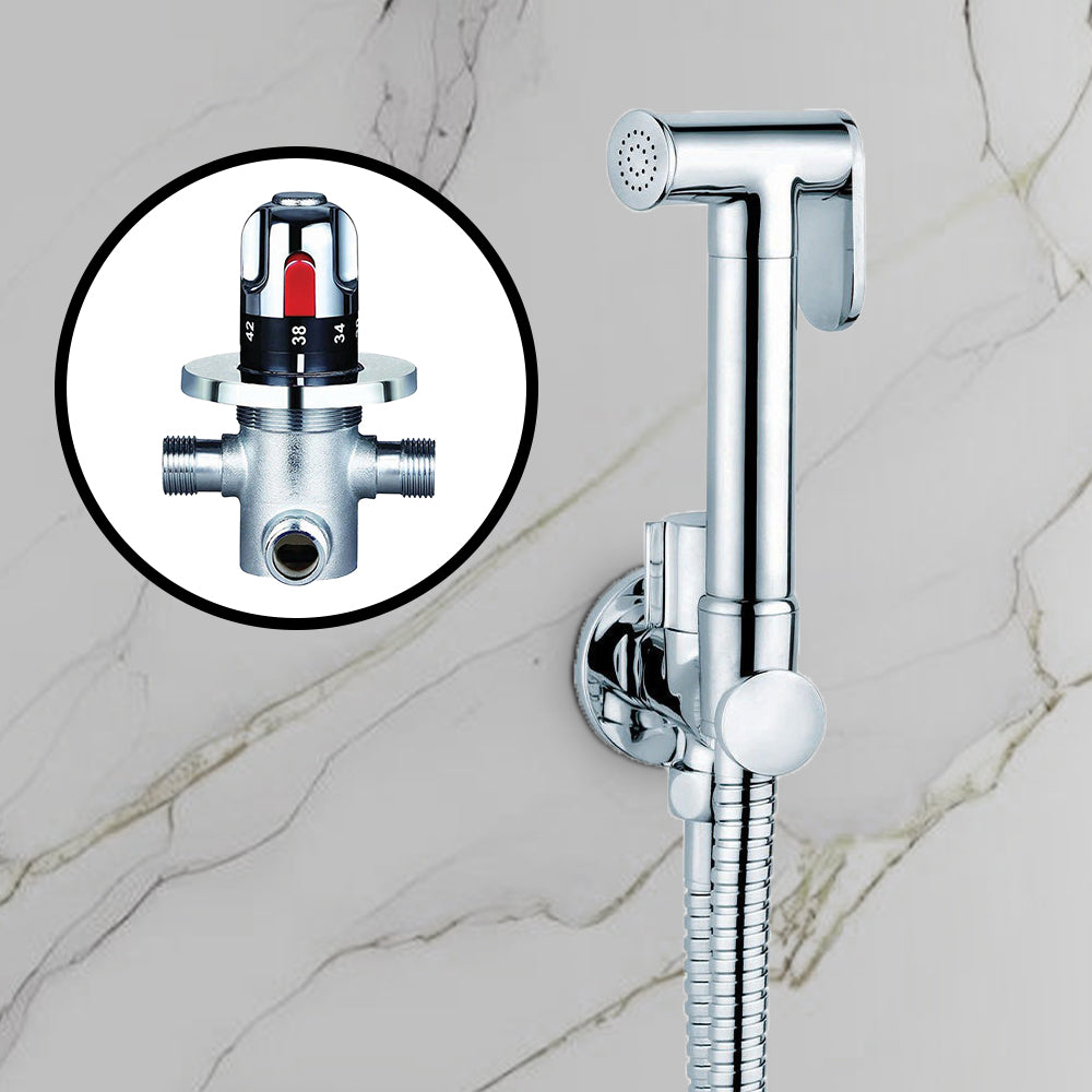 shower douche spray with thermostatic mixing valve