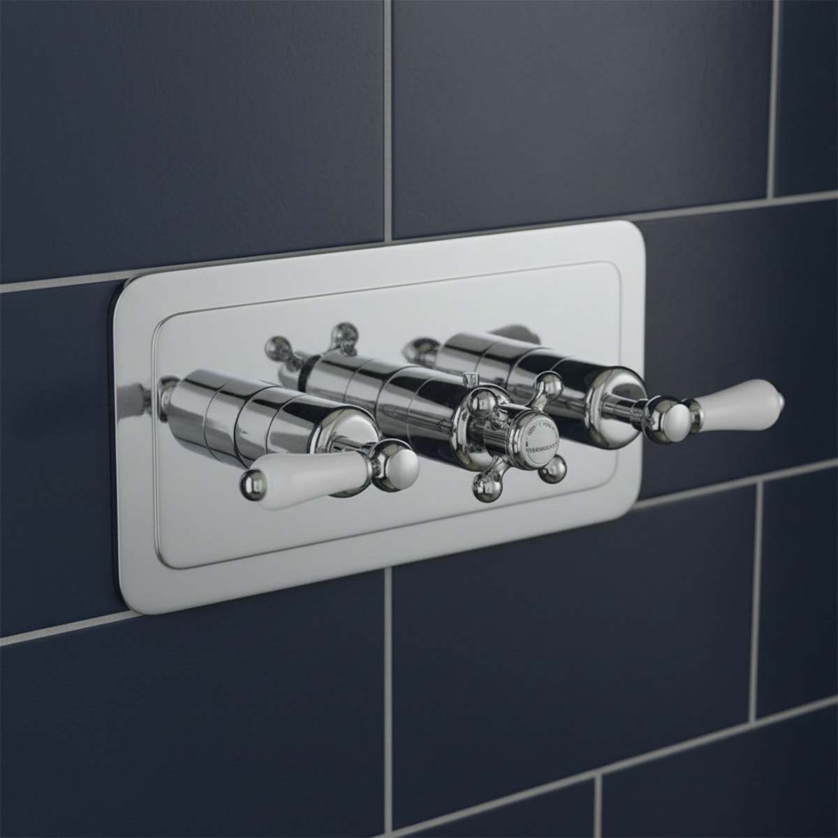 traditional 3 way concealed shower valve