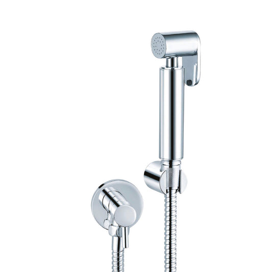 Douche Trigger Spray Kit with Single Lever Valve - Chrome Finish