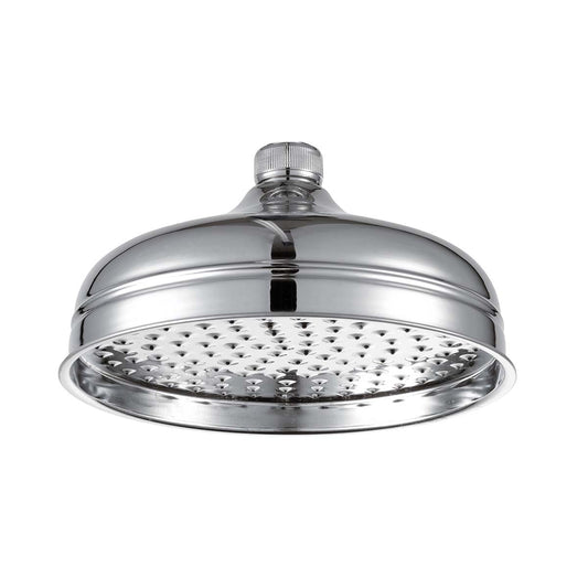 Traditional Victorian Shower Head 125mm - Chrome 1200