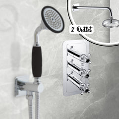 Thermostatic shower valve