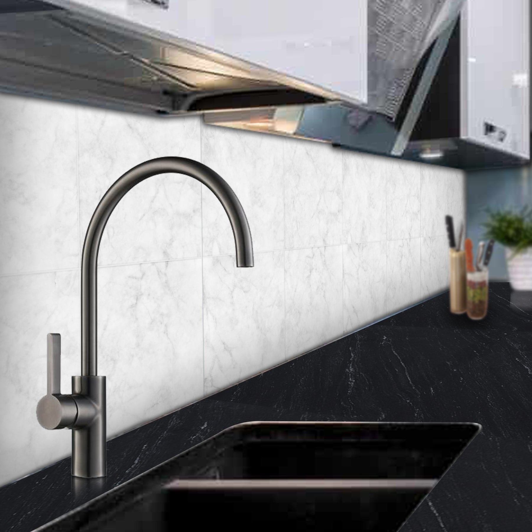 Mono Black Kitchen Mixer Taps