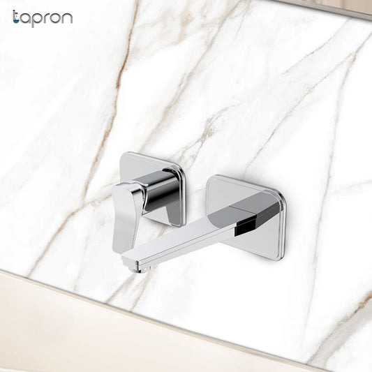 2 Hole Wall Mounted Basin Mixer Tap