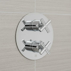 2 Outlet Thermostatic Shower Valve – Chrome