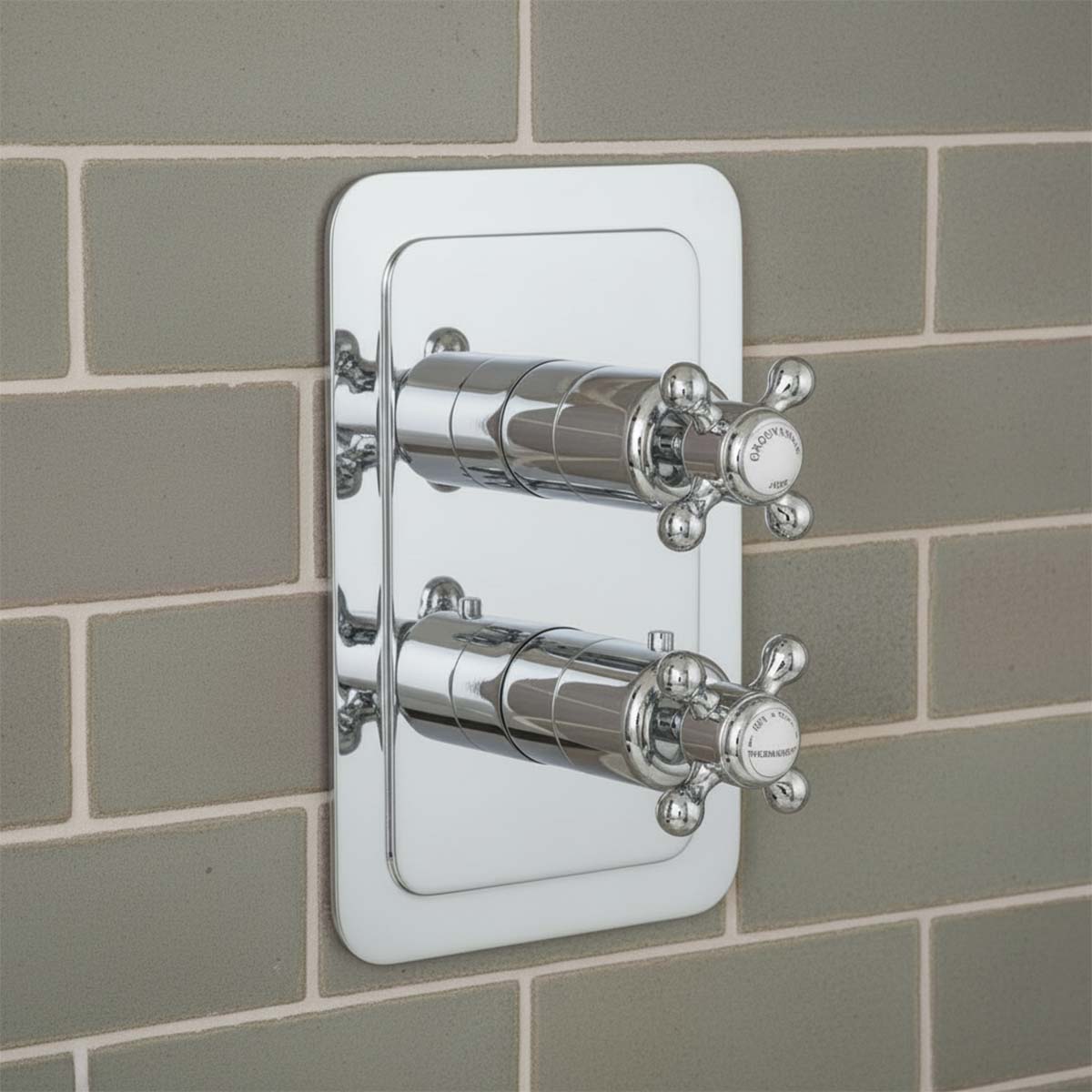 2 Outlet Traditional Concealed Shower Valve - Portrait