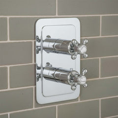 2 Outlet Traditional Concealed Shower Valve - Portrait