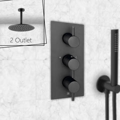 concealed thermostatic shower valve
