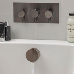  Three Way Concealed Shower Valve - Gunmetal 