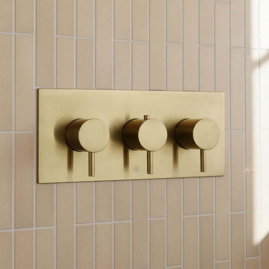 3 way concealed shower mixer valve - Ireland 1200