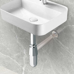 Bathroom sink bottle trap