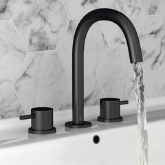 Single outlet sink tap matt finish