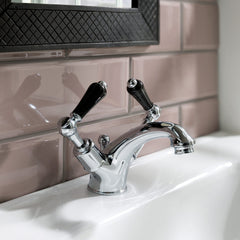 Chrome Basin Mixer Tap With Pop-up Waste 