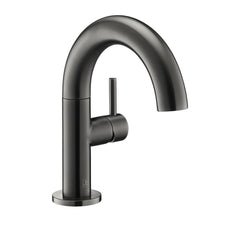 Basin Mixer with Side Lever and Swivel Spout - Matt Black