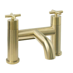 Bath Filler Tap Deck Mounted - Brushed Brass