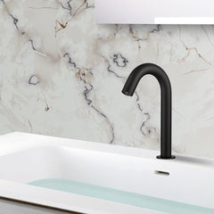Matt black sensor tap